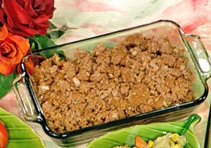 Vegan Recipes - Dinner Crumbles