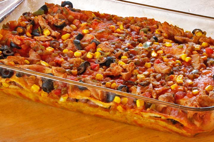 Vegan Recipes - Enchilada Casserole