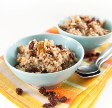 Vegan Recipes - Fruited Breakfast Quinoa