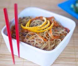 Orange Sesame Vermicelli