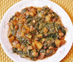 Spinach Potato Curry