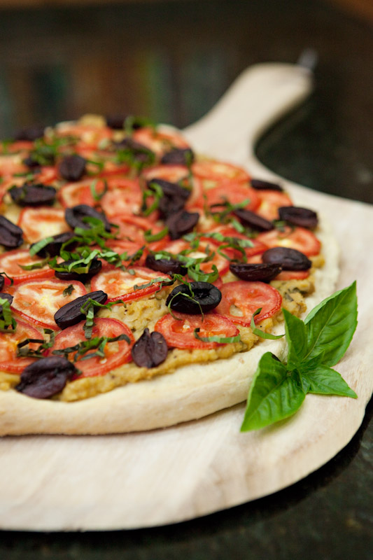 Vegan Recipes - Tuscan White Bean Pizza